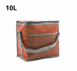 COOLER BAG 10L  ΜΕ ΥΦΑΣΜΑ ( 3 ΧΡΩΜΑΤΑ)