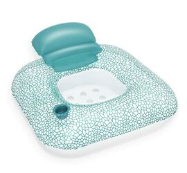 Bestway Φουσκωτή Πολυθρόνα Θαλάσσης Flip Pillow 102x94cm για 12+ Ετών