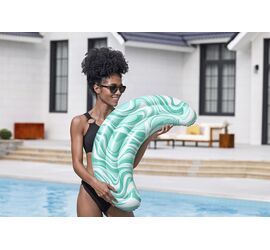 Bestway Aqualuna Φουσκωτό Μαξιλάρι Θαλάσσης Crescent 80x48cm για 12+ Ετών
