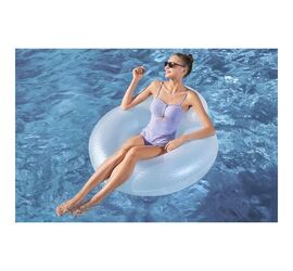 Bestway Φουσκωτή Πολυθρόνα Θαλάσσης Λευκή 107cm για 12+ Ετών